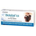 BIOTEBAL 2,5 MG, 30 TABLETEK