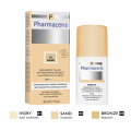 PHARMACERIS F - DELIKATNY FLUID INTENSYWNIE KRYJĄCY 01 IVORY (KOŚĆ SŁONIOWA) SPF 20