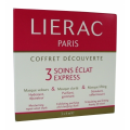 LIERAC COFFRET SOINS ECLAT EXPRESS - ZESTAW  MINI MASEK