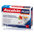 ASCALCIN PLUS O SMAKU GREJPFRUTOWYM  PROSZEK MUSUJĄCY 10 TOREBEK