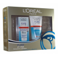 L'OREAL PURE ZONE ZESTAW ŚWIĄTECZNY - KREM PRZECIW NIEDOSKONAŁOŚCIOM 50 ML + ŻEL ODBLOKOWUJĄCY PORY Z PEELINGIEM 150 ML 50% TANIEJ!
