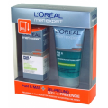L'OREAL MEN EXPERT PURE & MAT ZESTAW ŚWIĄTECZNY - ŻEL - PEEILING OCZYSZCZAJACY 150 ML 50% TANIEJ!