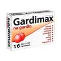 GARDIMAX NA GARDŁO 16 PASTYLEK DO SSANIA