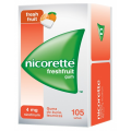 NICORETTE FRESHFRUIT 4 MG, GUMA DO ŻUCIA 105 SZTUK