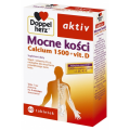 DOPPELHERZ AKTIV MOCNE KOŚCI - CALCIUM 1500 + VIT D3, 60 TABLETEK