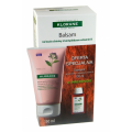 KLORANE BALSAM NA BAZIE WYCIĄGU Z CHININY 150 ML + SZAMPON 100 ML GRATIS