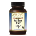 Swanson Multi-Mineral Citrate Complex, 60 kapsułek