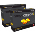 MEGA OMEGA 3 60 KAPSUŁEK + 60 KAPSUŁEK
