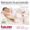 Beurer, Rozgrzewający wałek do przytulania KR 40