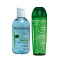 BIODERMA SEBIUM H2O 500 ML+BIODERMA NODE FLUID 200 GRATIS !!!