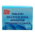 FITTYDENT TABLETKI DO CZYSZCZENIA  APARATÓW ORTODONTYCZNYCH - 24 SZTUKI