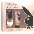 PLAYBOY PLAY IT LOVELY ZESTAW PERFUMOWANY DEZODORANT 150 ML + ŻEL 75 ML