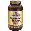 SOLGAR WITAMINA C 500 MG 90 PASTYLEK DO SSANIA O SMAKU ŻURAWINOWO - MALINOWYM