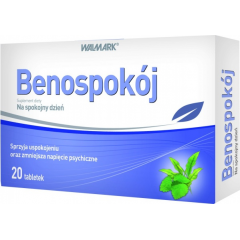 WALMARK BENOSPOKÓJ 20 TABLETEK