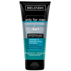 BIELENDA ONLY FOR MEN  ŻEL POD PRYSZNIC 3 W 1 MULTI ACTION