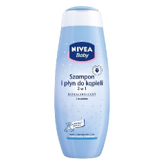 Nivea Baby Łagodny szampon i płyn do kąpieli 2 w 1