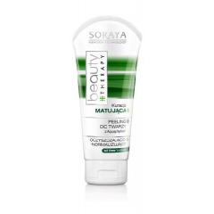 Soraya Beauty Therapy Kuracja Matująca Oczyszczająco normalizujący peeling do twarzy z Aquaphyline
