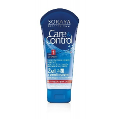 Soraya Care and Control Linia Antybakteryjna Antybakteryjny żel 2 w1 z peelingiem