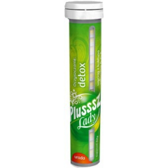 PLUSSSZ LADY OCZYSZCZANIE DETOX 20 TABLETEK MUSUJĄCYCH