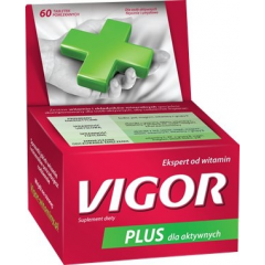 Vigor Plus, Dla aktywnych, 25 tabletek