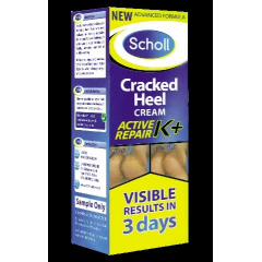 Scholl Problemy stóp Krem na pękające pięty Active Repair K+