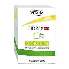 CIDREX PLUS 80 KAPSUŁEK - OCET JABŁKOWY