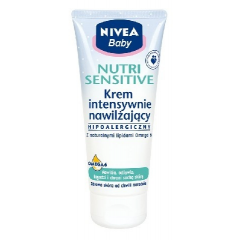 Nivea Baby Krem intensywnie nawilżający NUTRI SENSITIVE