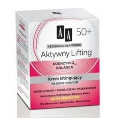 AA Oceanic Technologia Wieku 50+ Aktywny Lifting Krem liftingujący na dzień