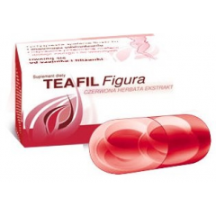 TEAFIL FIGURA EKSTRAKT Z CZERWONEJ HERBATY 60 KAPSUŁEK