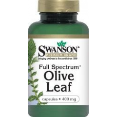 Swanson Full Spectrum Olive Leaf, 60 kapsułek