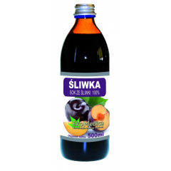 EKOMEDICA - ŚLIWKA 100% SOK 500 ML