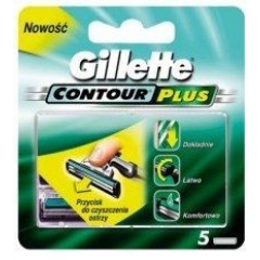 Gillette Maszynki do golenia Contur Plus Wkład do maszynki 5szt