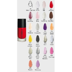 Gosh Lakier do paznokci 553 Black Passion