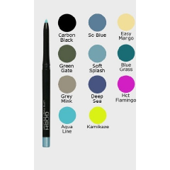 Gosh Automatyczna wodoodporna kredka do oczu Lets Twist Eye Liner Easy Mango