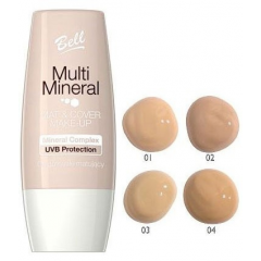Bell Multi Mineral Mat Cover Fluid matująco-kryjący 01