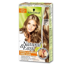 Schwarzkopf Natural&Easy Farba do włosów Satynowy Ciemny Blond nr 550