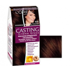 Loreal Casting Creme Gloss Szampon koloryzujący Gama Karmel i Miód 432 Miodowy Kasztan