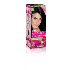 Garnier Color and Shine Farba koloryzująca do włosów Intensywna czerń nr 2