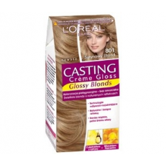 Loreal Casting Creme Gloss Szampon koloryzujący Gama Naturalne Blondy 801 Satynowy Blond