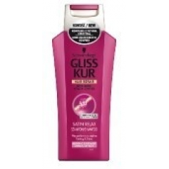 Schwarzkopf Gliss Kur Satin Relax Szampon do włosów niesfornych 250ml