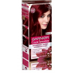 Garnier Color Sensation Krem koloryzujący 4.60 Red Brown- Intensywna ciemna czerwień