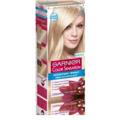 Garnier Color Sensation Krem koloryzujący 113 Beige U.Blond- Jedwabisty beżowy superjasny blond