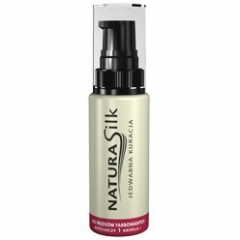 Marion Natura Silk, Jedwabna kuracja do włosów farbowanych, 50 ml