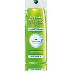 Garnier Fructis Szampon 2w1 przeciwłupieżowy włosy normalne zielony