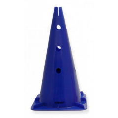 Pachołek 46 cm z otworami niebieski Meteor