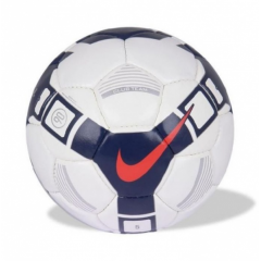 Piłka nożna Nike T90 Club Team biała, czerwone logo