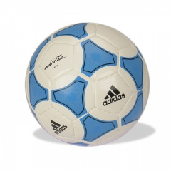 Piłka nożna Adidas Adipure Glider biało-niebieska