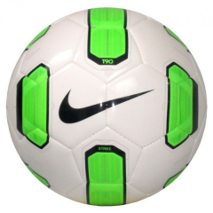 Piłka nożna Nike T90 Strike biało-zielona