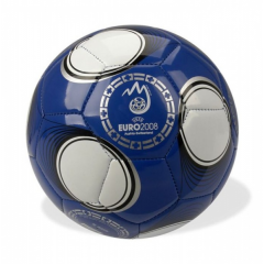 Piłka nożna Adidas Euro 2008 Glider niebiesko-biała