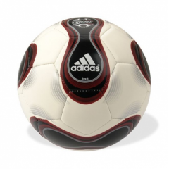Piłka Nożna Adidas Teamgeist Glider biało-czarna